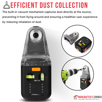 ManCrafters™ Electric Drilling Dust Collector