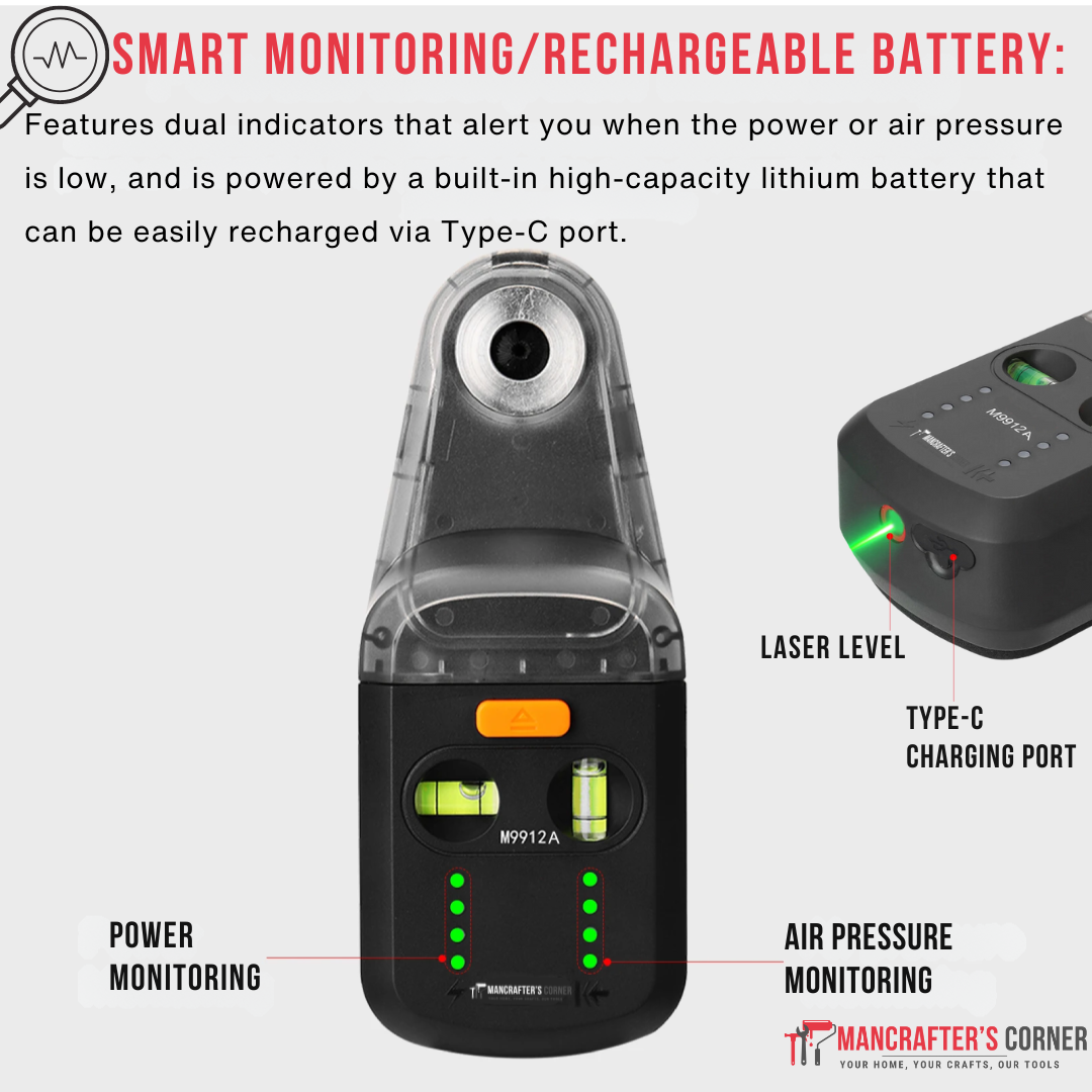 ManCrafters™ Electric Drilling Dust Collector