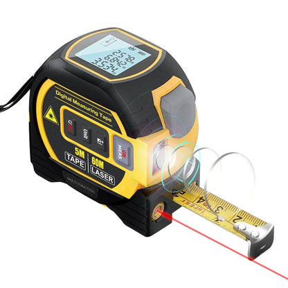 ManCrafters™ Laser Tap Measure 3 in 1