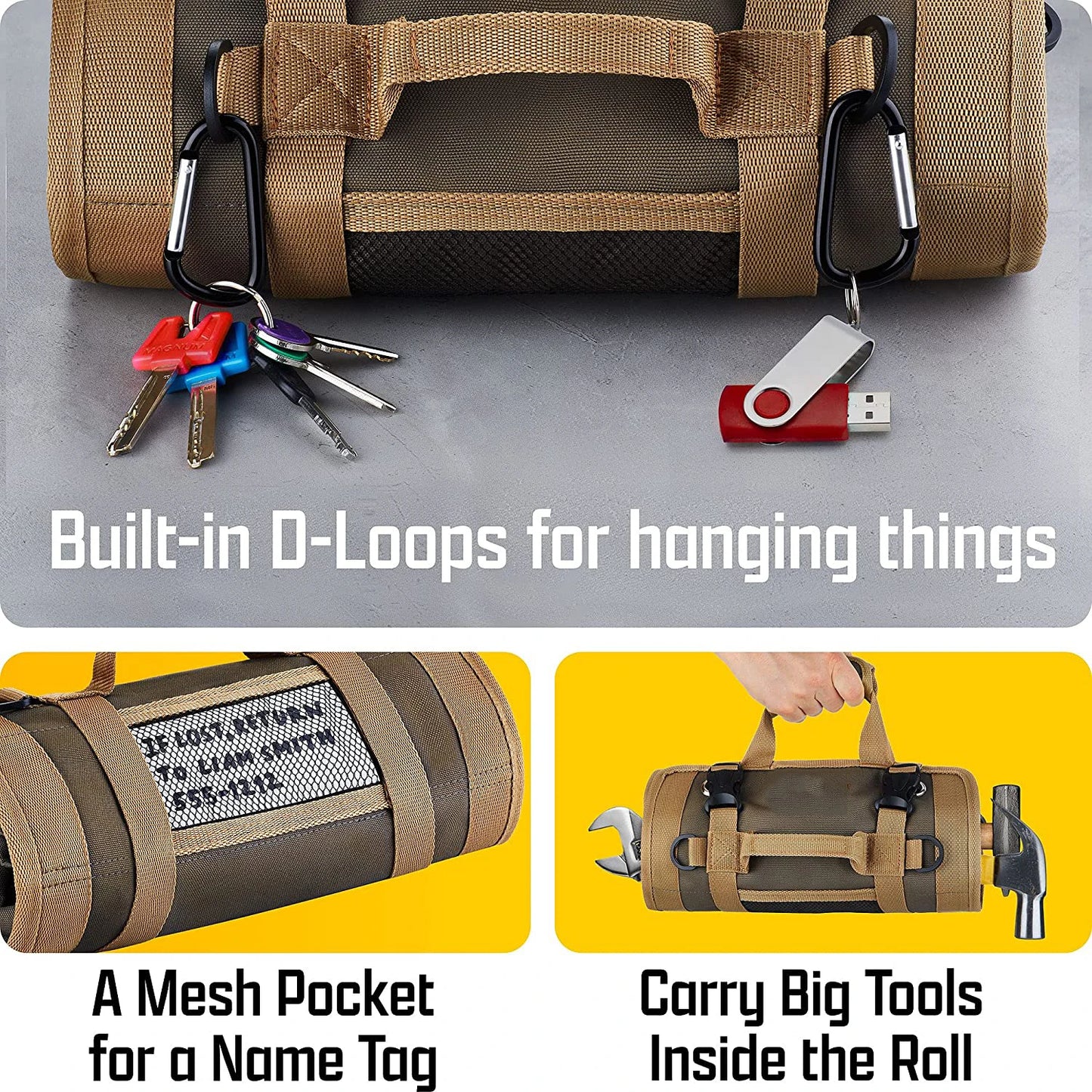 ManCrafts™ MultiPurpose Tool Bag